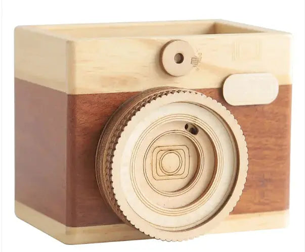 Wooden Camera Pen Holder Anansi Digital