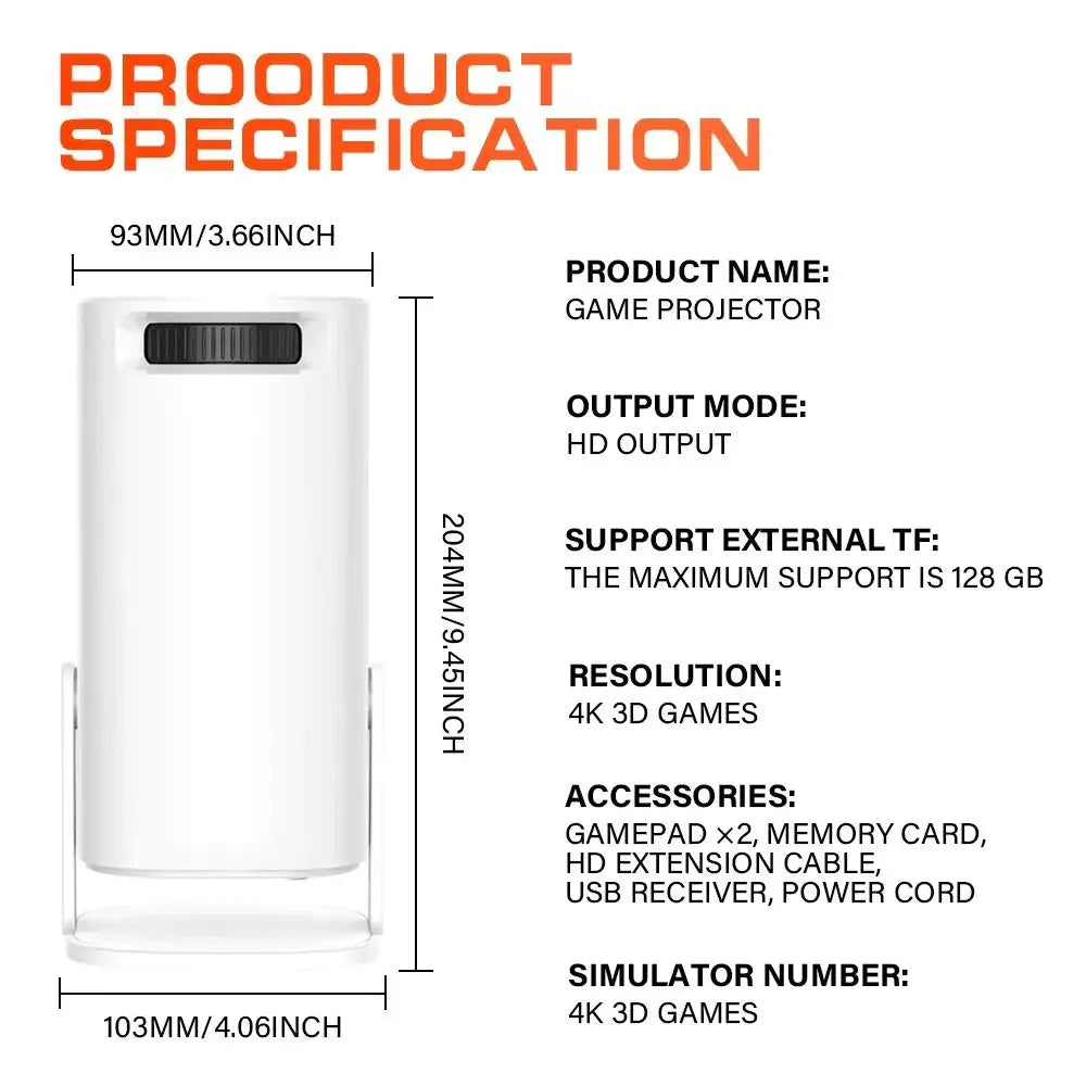 P30 Game Console Projector Anansi Digital