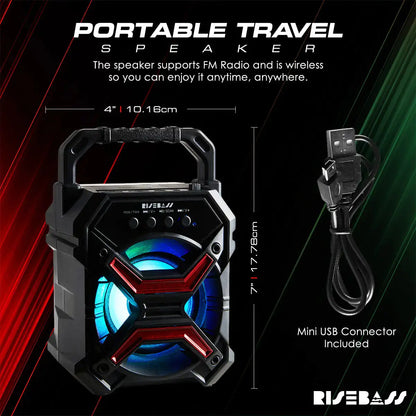 Portable Wireless Bluetooth Speaker Electronics